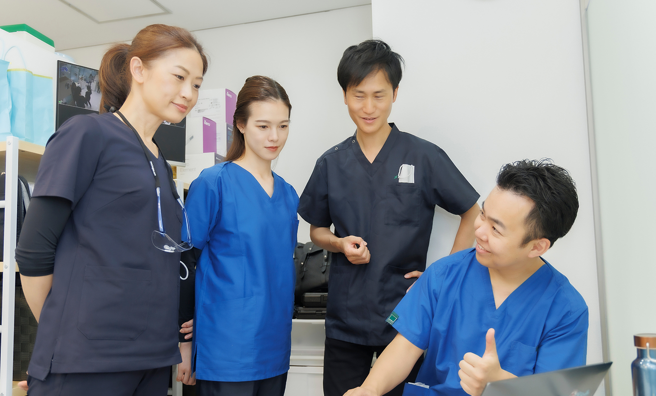 専門医の連携による
その人だけのアンサー