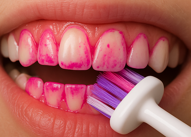 汚れを取り除く