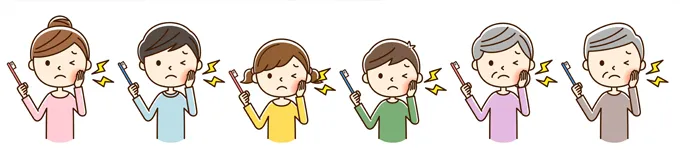 歯がしみる虫歯の特徴・原因・治療方法