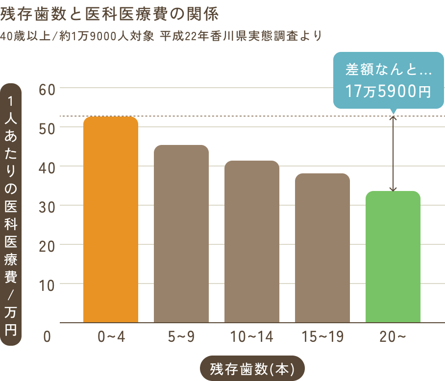 歯周病と全身疾患(心筋梗塞・脳梗塞・誤嚥性肺炎など)との関連
