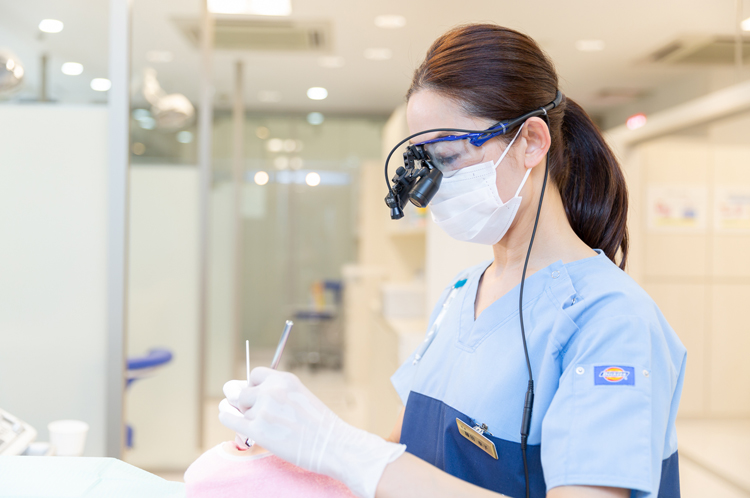 歯の根の状態チェック